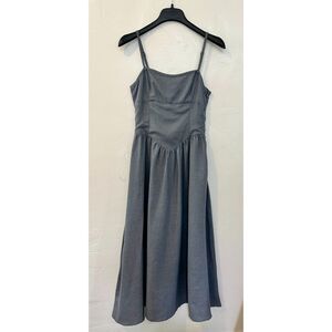 Mod Ref Women's Maxi Blue Dress Size S